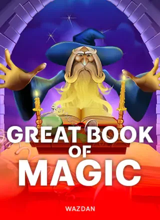 ภาพจากหน้าเกมเกมสล็อต Great Book Of Magic จากค่าย Wazdan บน คาสิโนออนไลน์